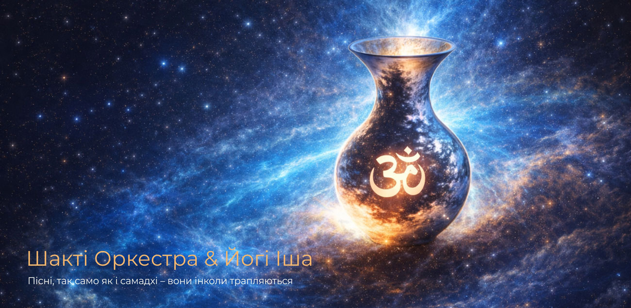 Шакті Оркестра & Йогі Іша: Космічний Глечик - як пустота і форма. Шакті Оркестра як космічний танок Вселенської Матерії та Великої Пустоти що придає їй форму